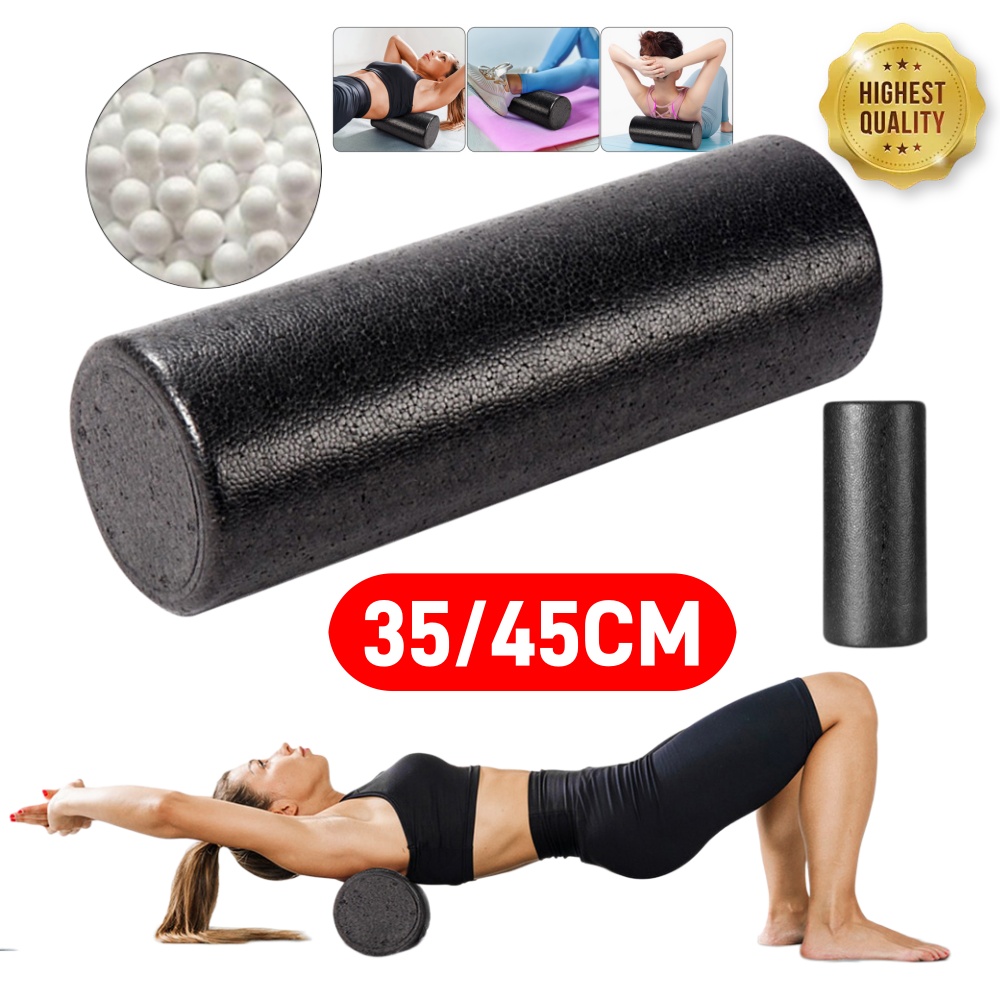 Vibrating Foam Roller - 35/45CM Epp Yoga Foam Massage Roller