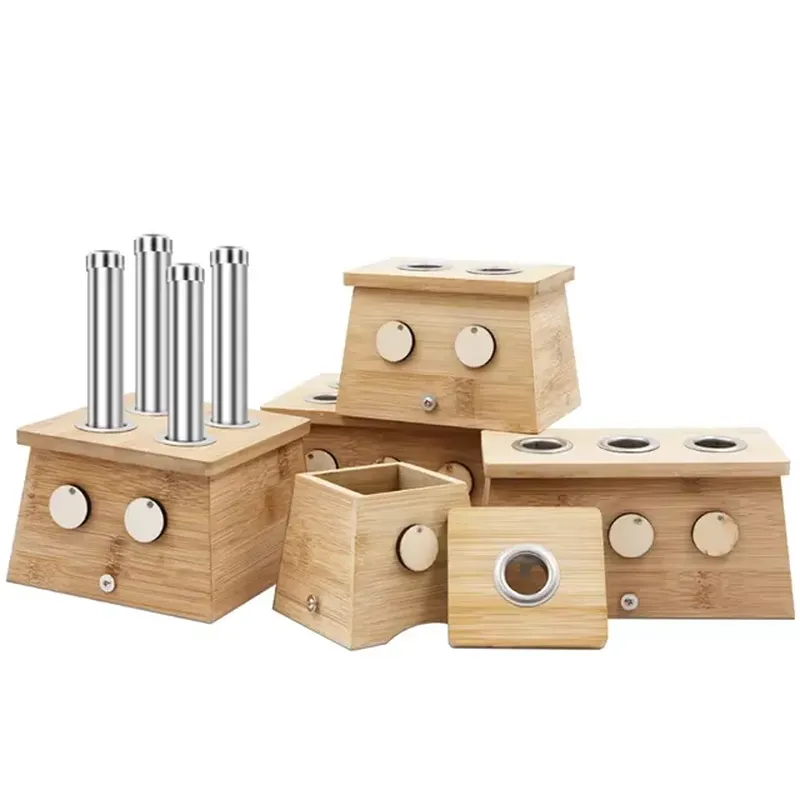 Health Wellness And Spa - Moxibustion Box Portable Smokeless Bamboo Therapy