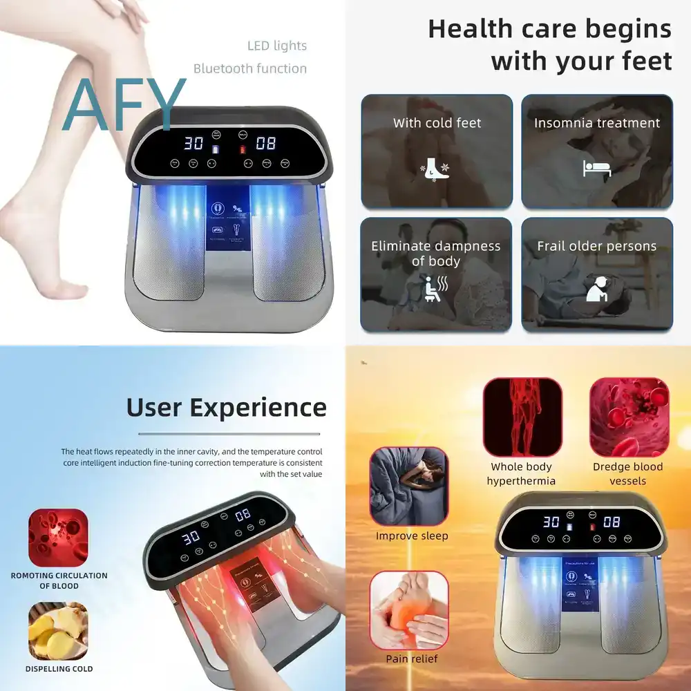 Health Wellness And Spa - THz Terahertz Foot Spa for Portable
