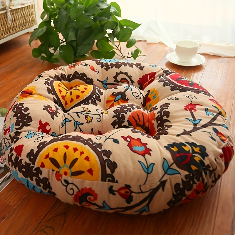 Round Floor Cushion Pillow Thi - Acupressure Mat Set 评论和价格