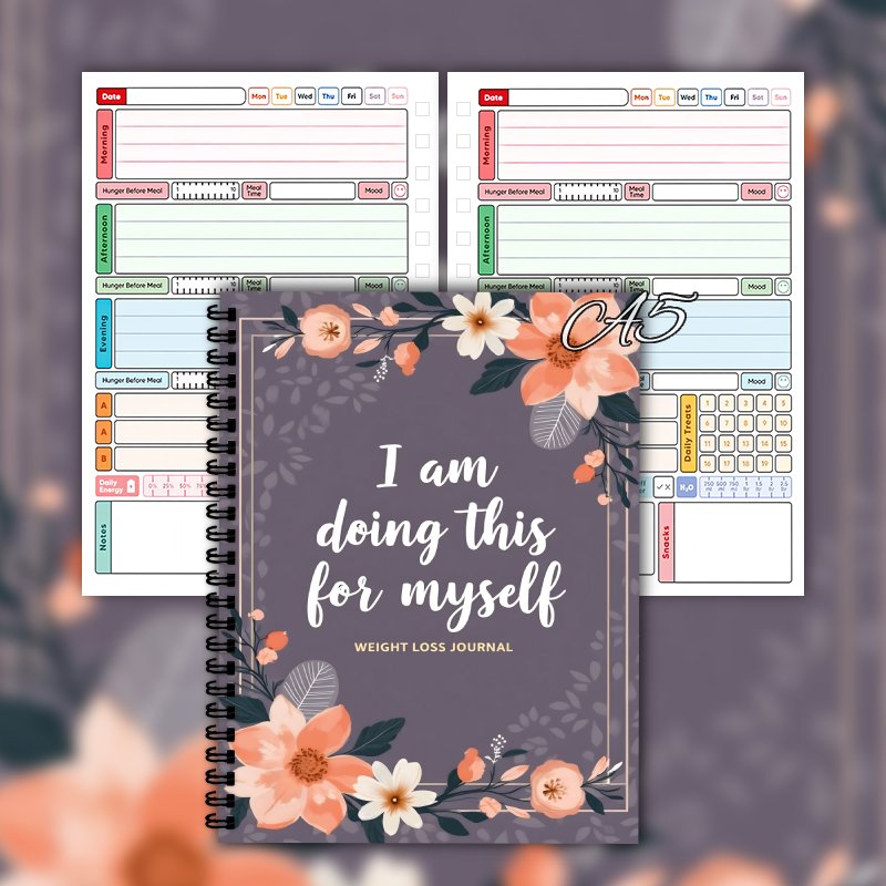 A5 Weight Loss Diary, Daily Ac - Fitness Journal Planner 评论和价格