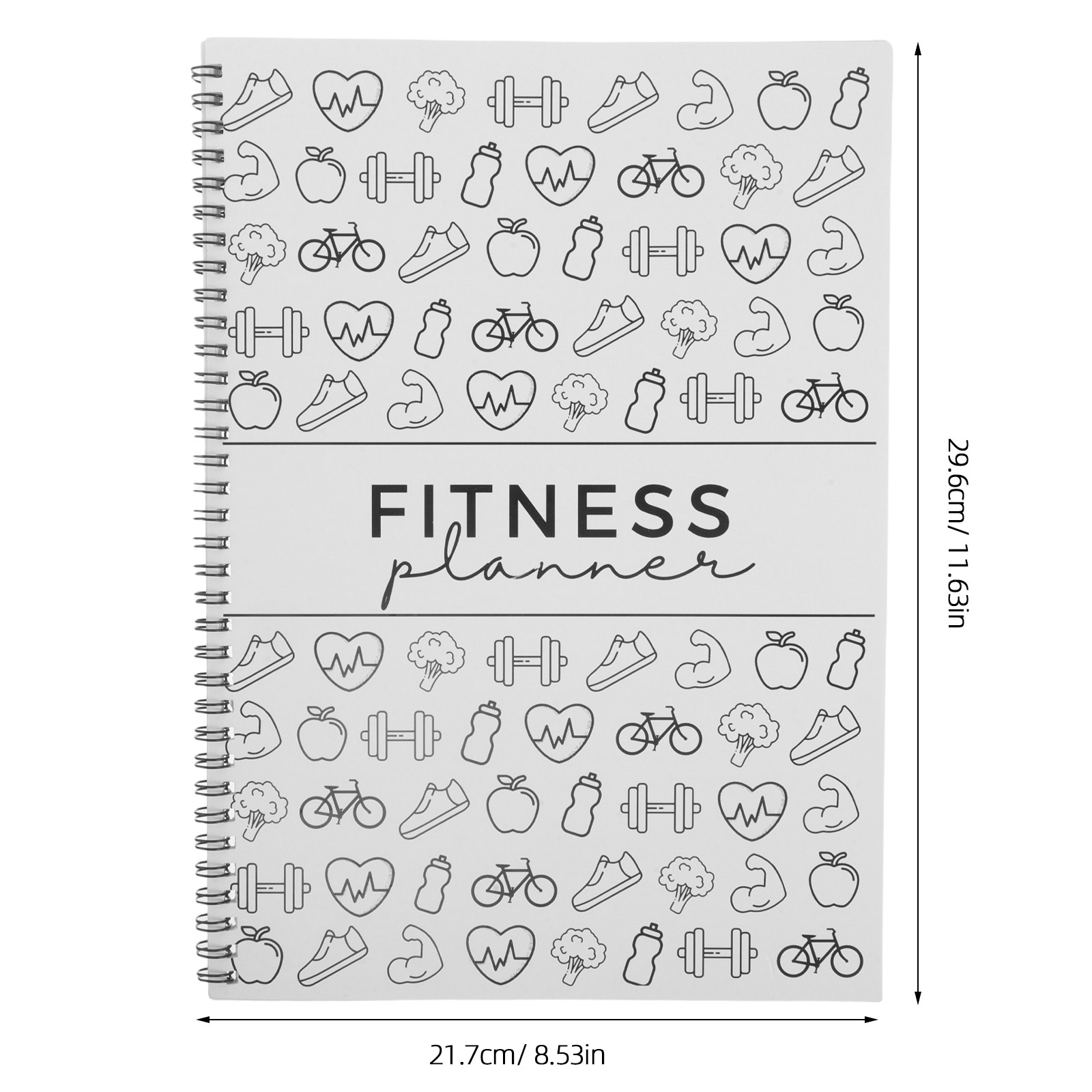 Fitness Planner Journal 11.7 X - Fitness Journal Planner 评论和价格