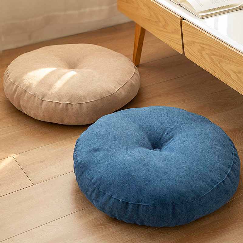 Round Floor Seat Pillow Solid  - Acupressure Mat Set 评论和价格