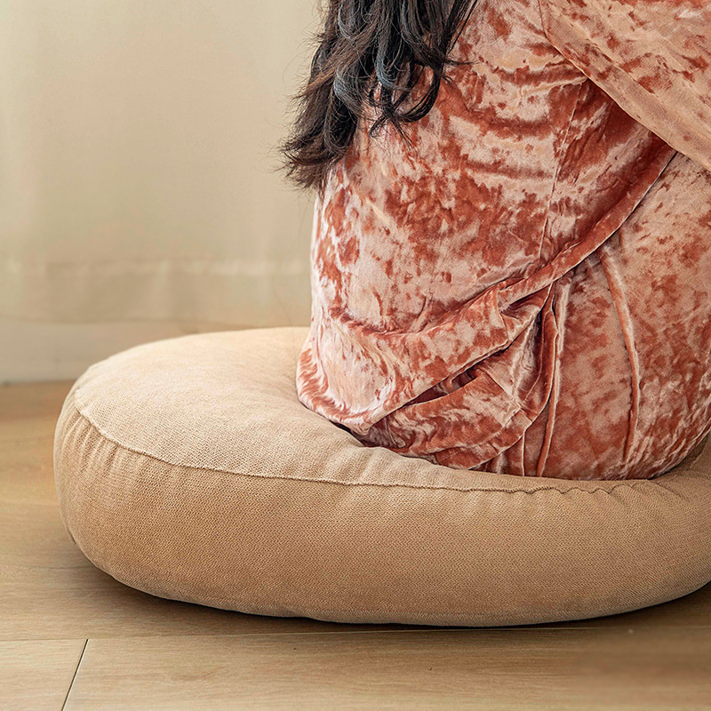 Round Floor Seat Pillow Solid  - Acupressure Mat Set 评论和价格