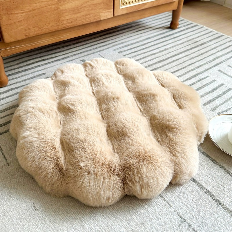 Faux Rabbit Fur Futon Cushion, - Acupressure Mat Set 评论和价格