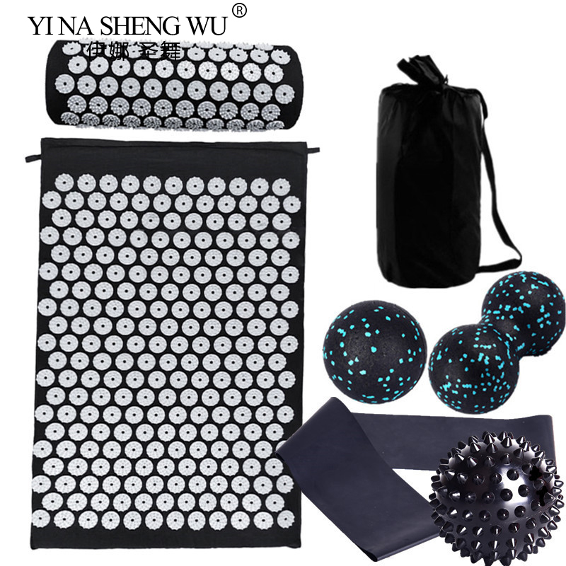 7 Pcs Set Massager Cushion Acu - Acupressure Mat Set 评论和价格
