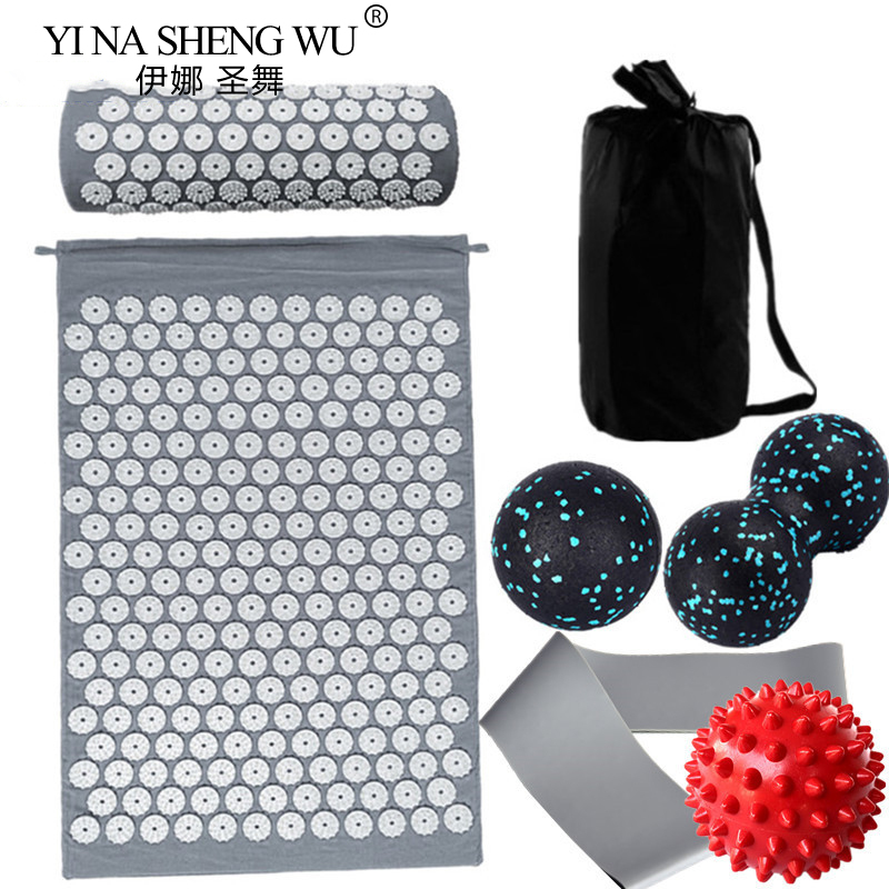 7 Pcs Set Massager Cushion Acu - Acupressure Mat Set 评论和价格