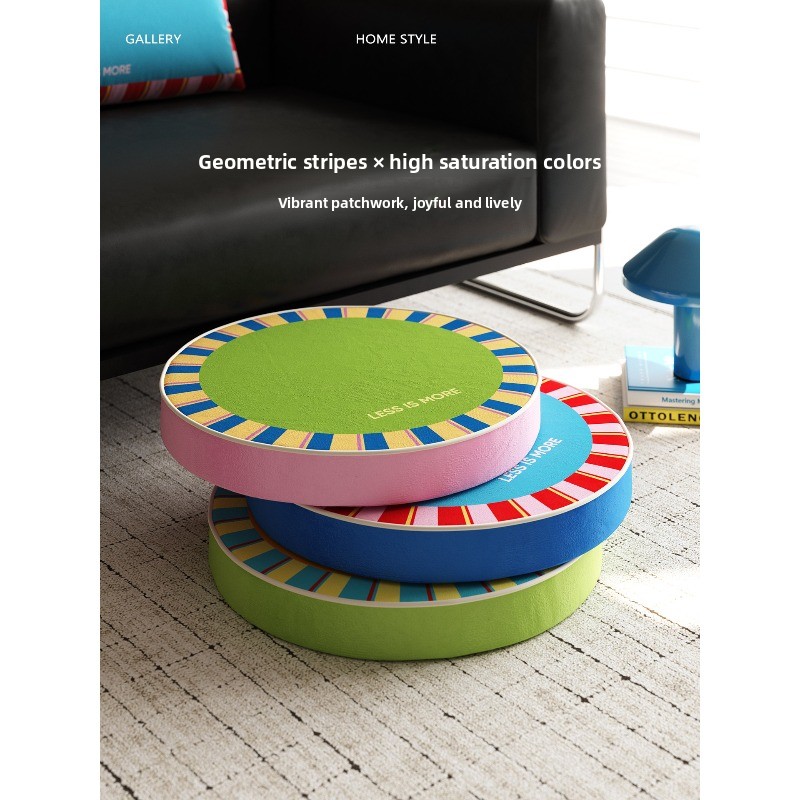 Round Colorful Floor Meditatio - Meditation Cushion Zafu 评论和价格