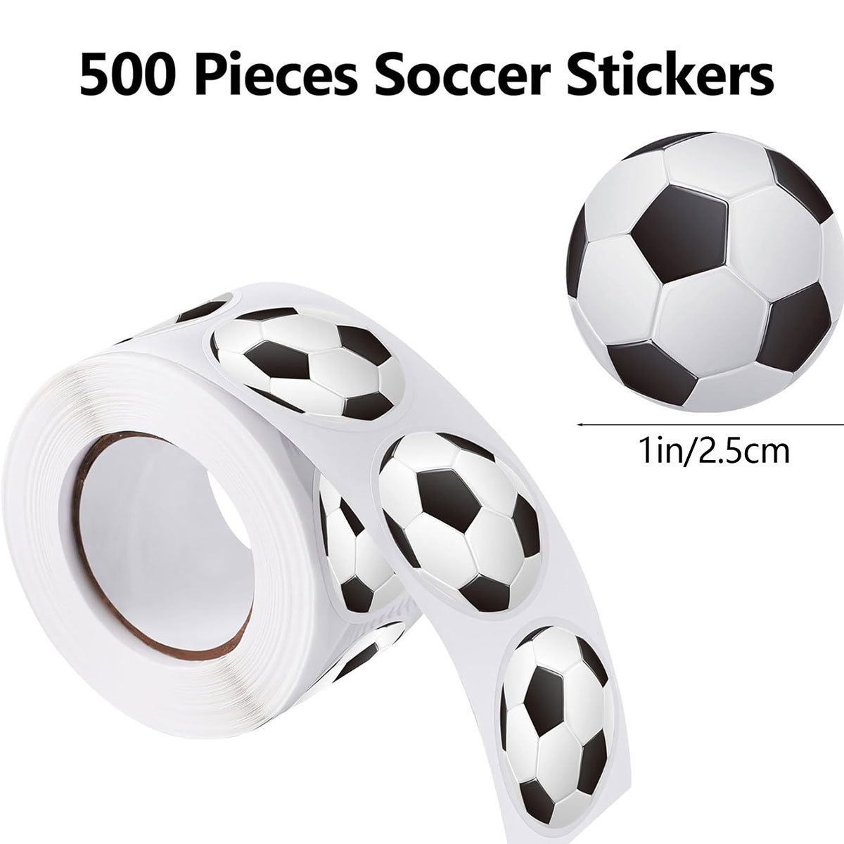 100-500pcs Footballs Stickers  - Fitness Journal Planner 评论和价格