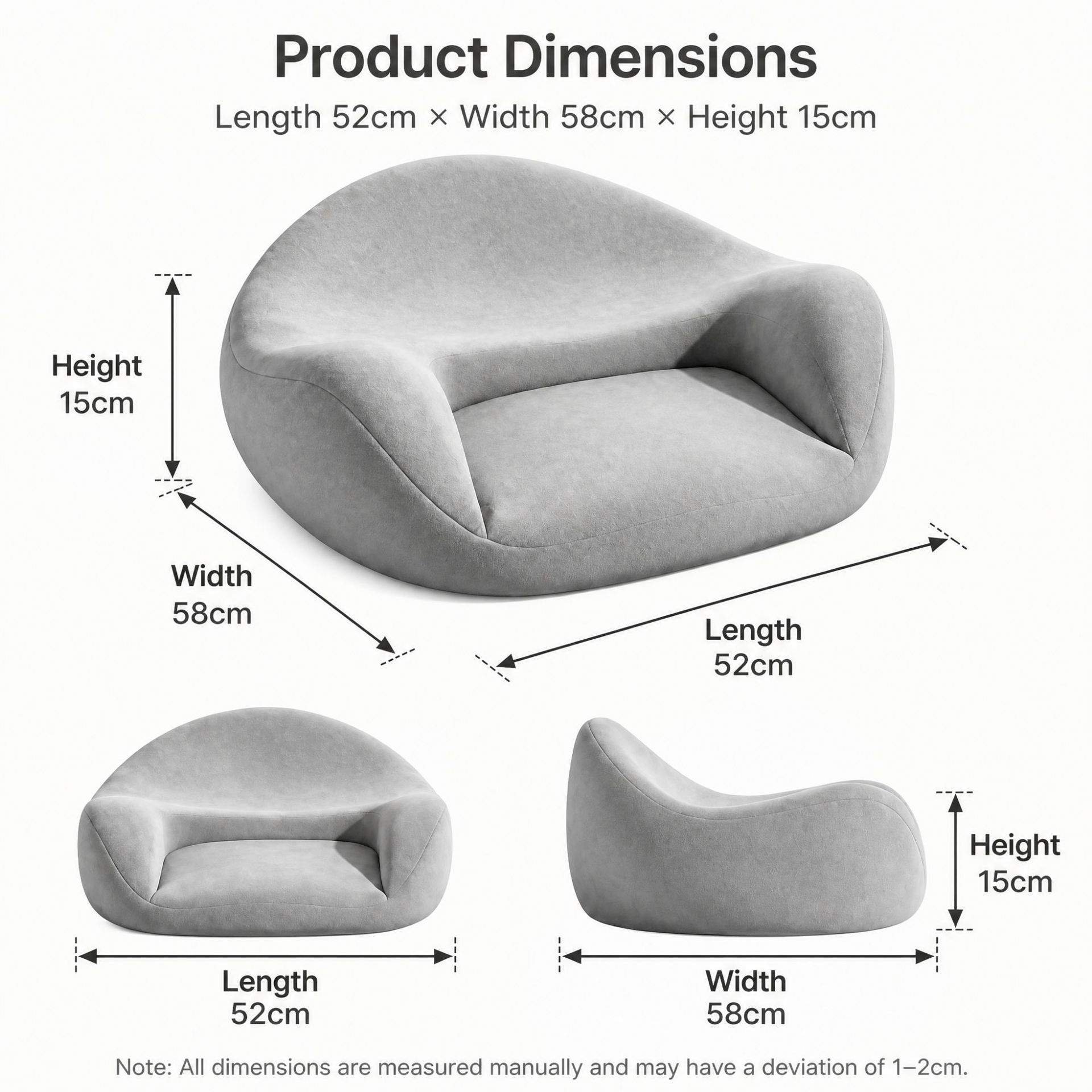 Memory Foam Meditation Cushion - Meditation Cushion Zafu 评论和价格