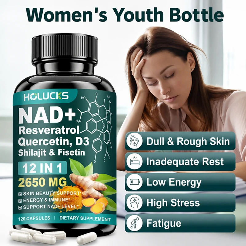 High Potency NAD+ Supplement,  - Health Wellness Day 评论和价格