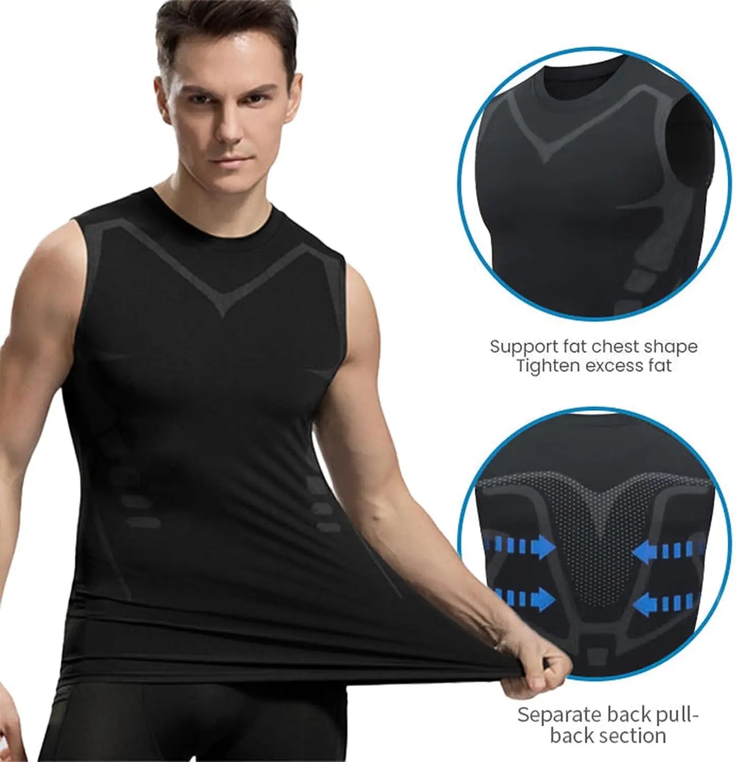 New Mans Compression Tank Top  - Health Wellness Fitness 评论和价格