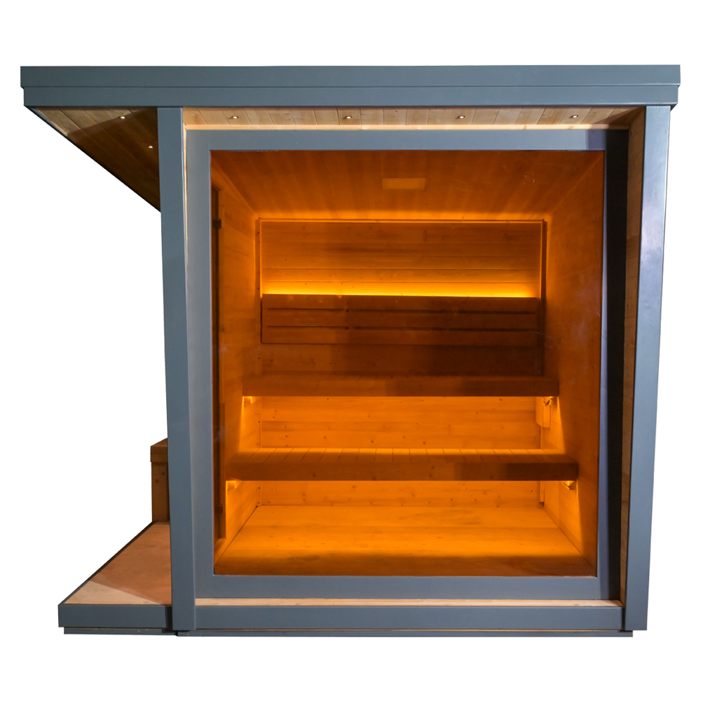 Custom Made Gray Outdoor Moder - Health Wellness And Spa 评论和价格